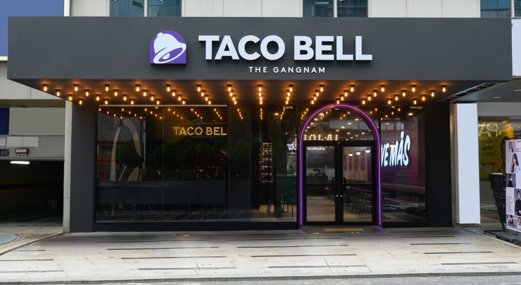 타코벨코리아, 아시아 최초 ‘바’ 형태 강남역 매장 오픈