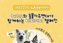 헤지스, 국제 강아지의 날 맞이 ‘유기견 입양 캠페인’ 전개