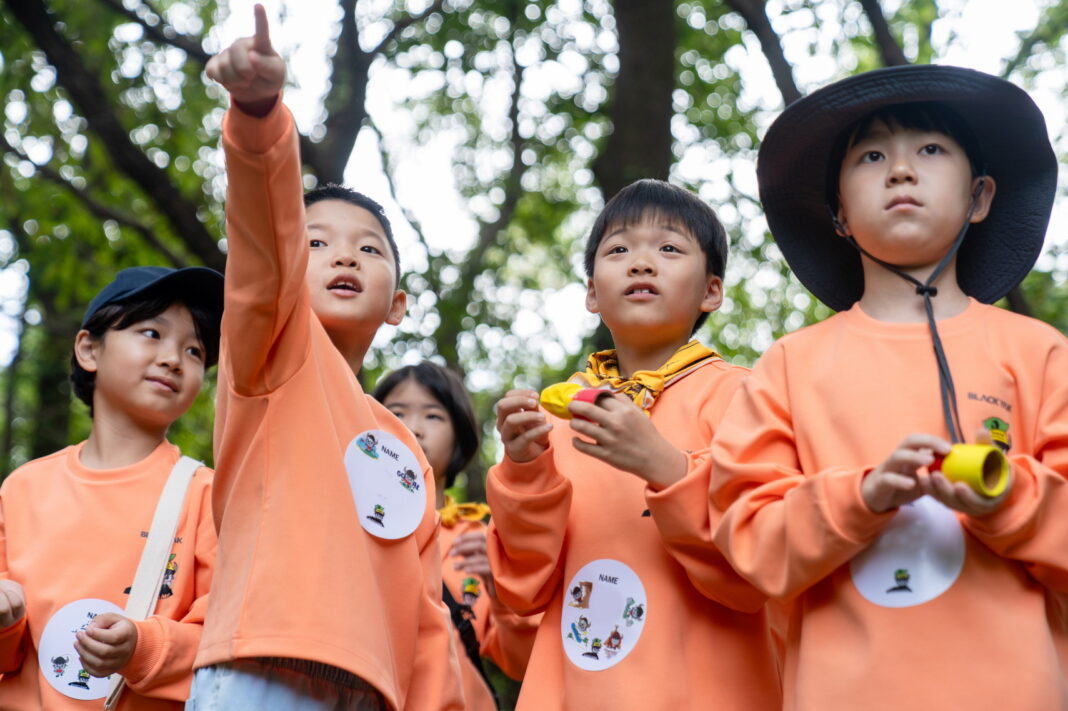 블랙야크 키즈, 아이들과 함께 숲 탐험 진행하다