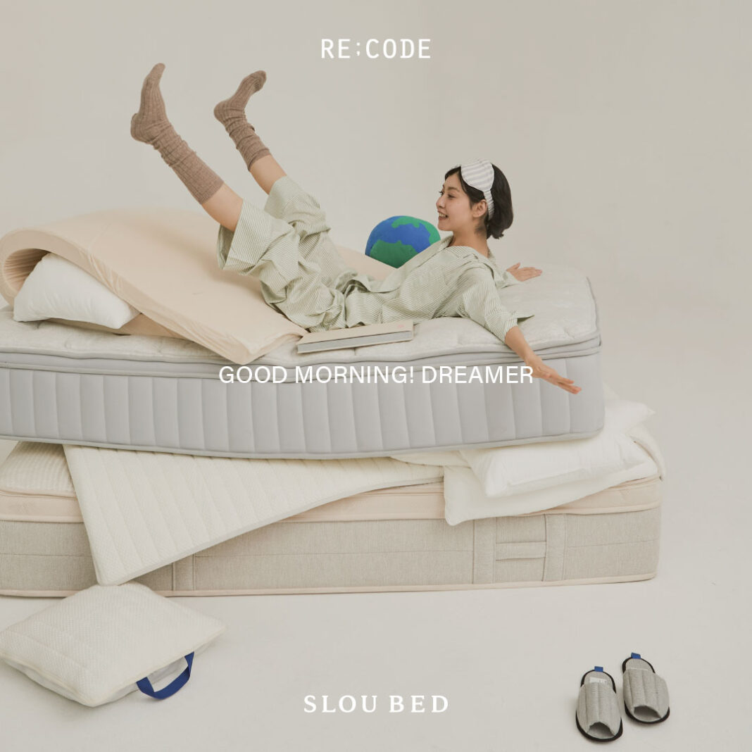 래코드, 슬로우베드와 협업한 업사이클링 아이템