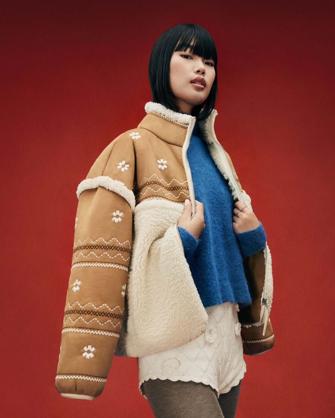 어그, 양털부츠 이어 양털 의류도 인기