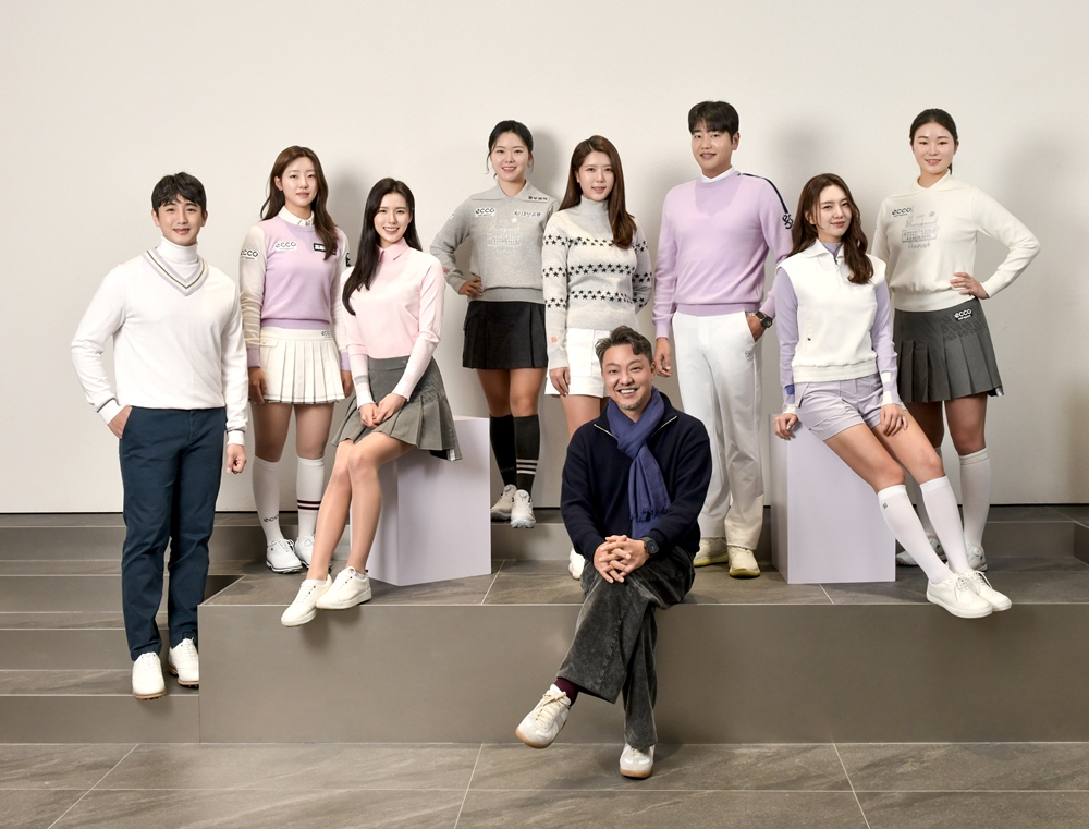 에코골프어패럴, ‘TEAM ECCO’ 골프단 창단…프로선수 본격 후원