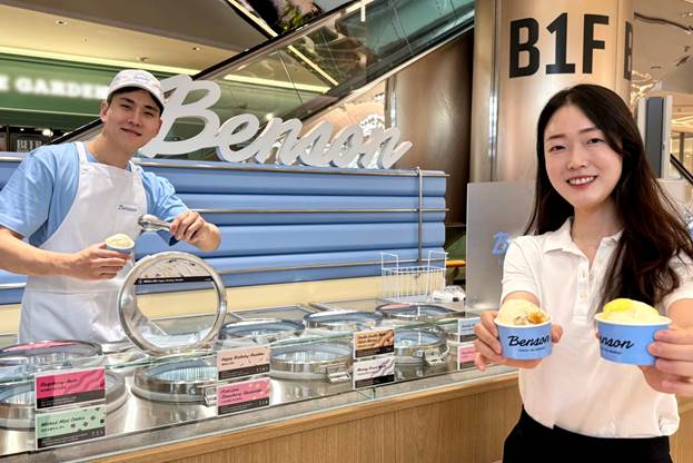 벤슨, 잠실 롯데월드몰에 첫 팝업 진행