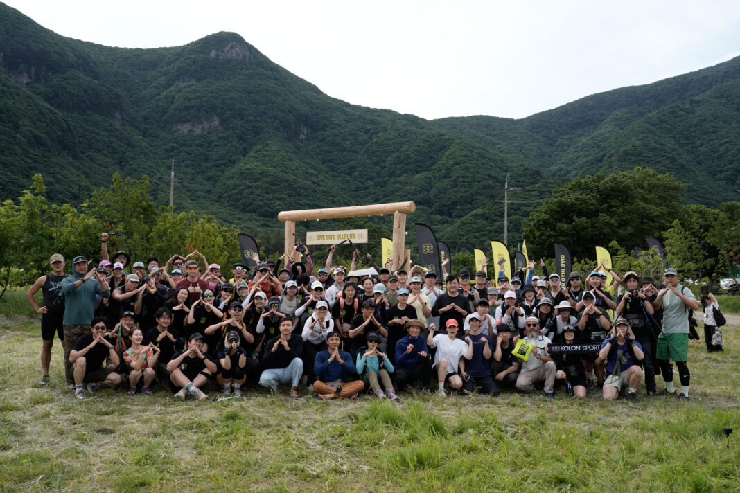 “도심을 떠나 자연 속으로”…코오롱스포츠, ‘울릉도 아웃도어 행사’ 성료