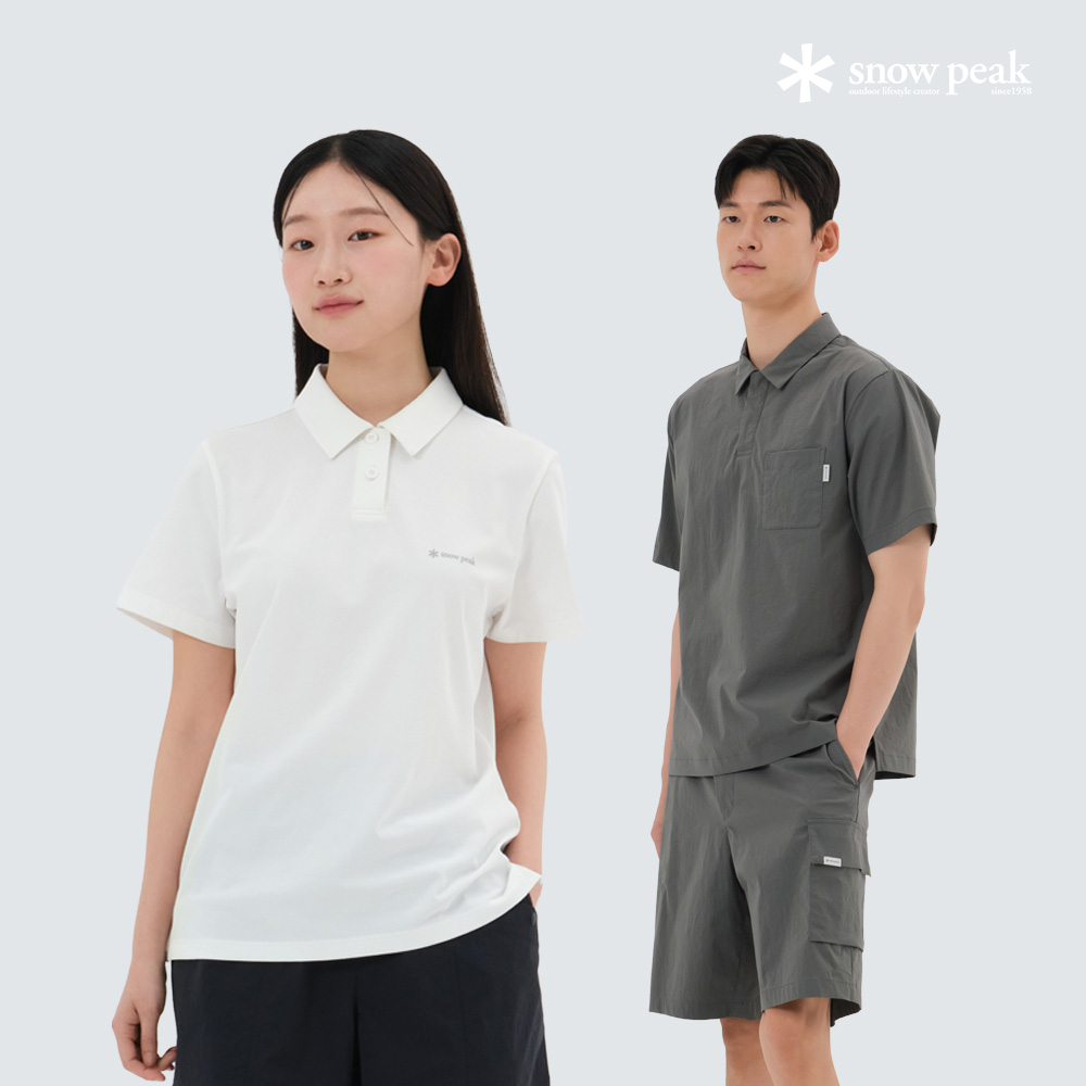 스노우피크 어패럴, ‘냉감 써머 웨어’로 무더위 날린다