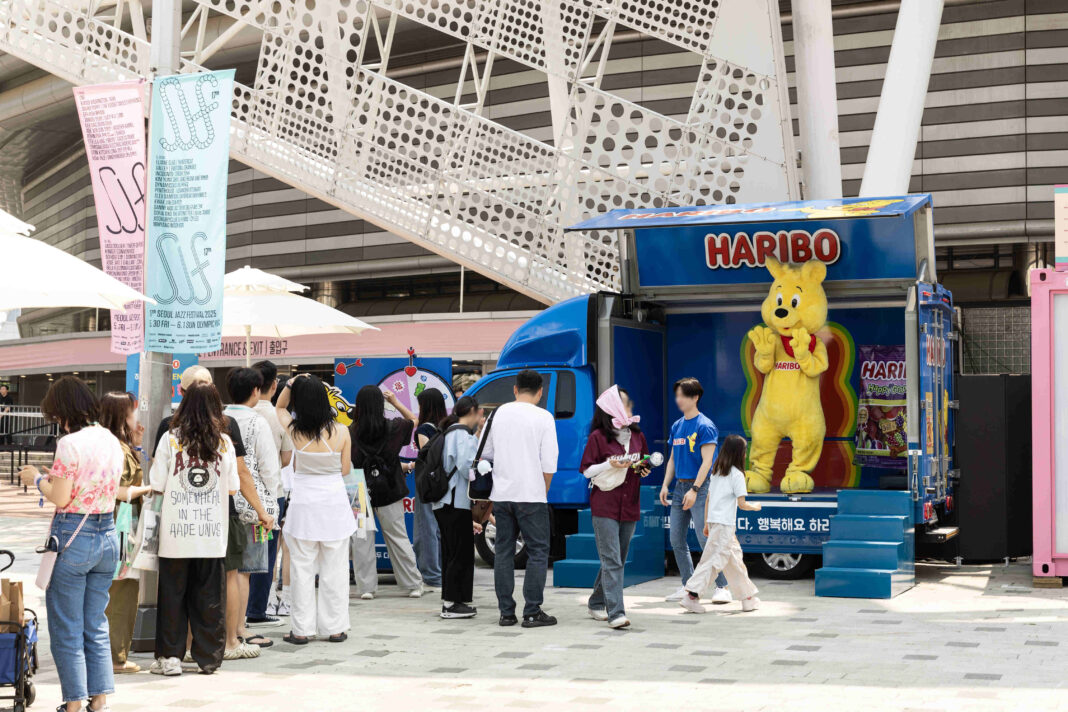 70만 개 젤리로 전한 달콤한 순간…하리보, 상반기 샘플링 트럭 투어 성료