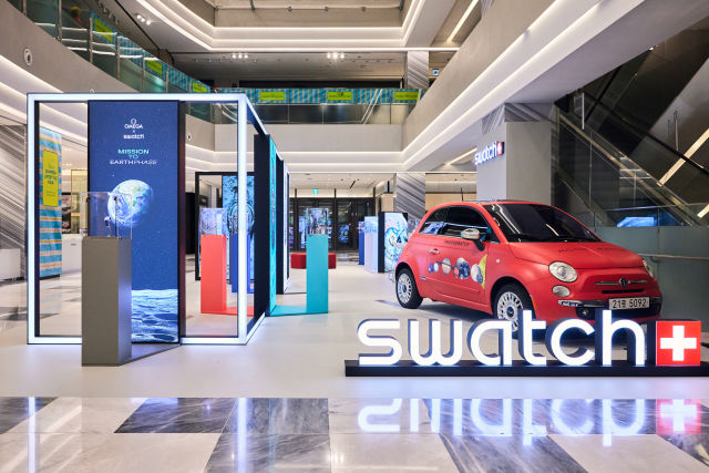 스와치, 신세계백화점 대구점에 떴다