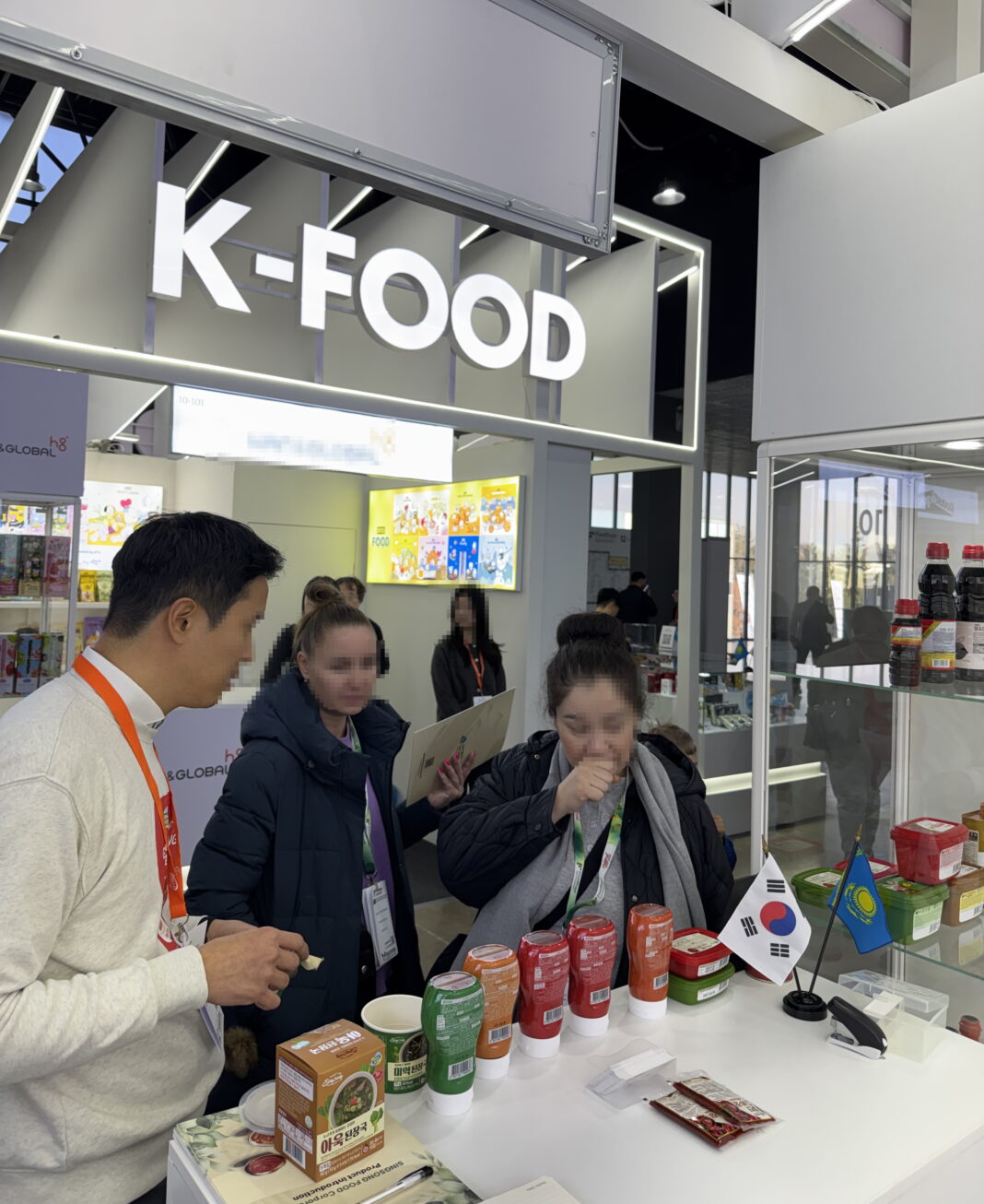 신송식품, 카자흐스탄 ‘푸드 엑스포’서 K-장류 알렸다